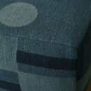 Blue Mirage Ottoman