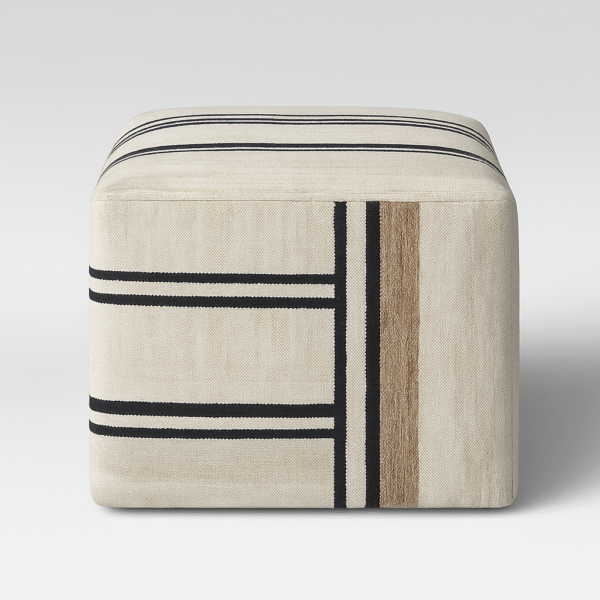 Urban Grid Pouf