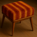Rustica Retro Pouf
